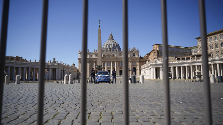 Βατικανό-Covid-19: Χωρίς πιστούς θα γίνουν οι λειτουργίες του Πάσχα