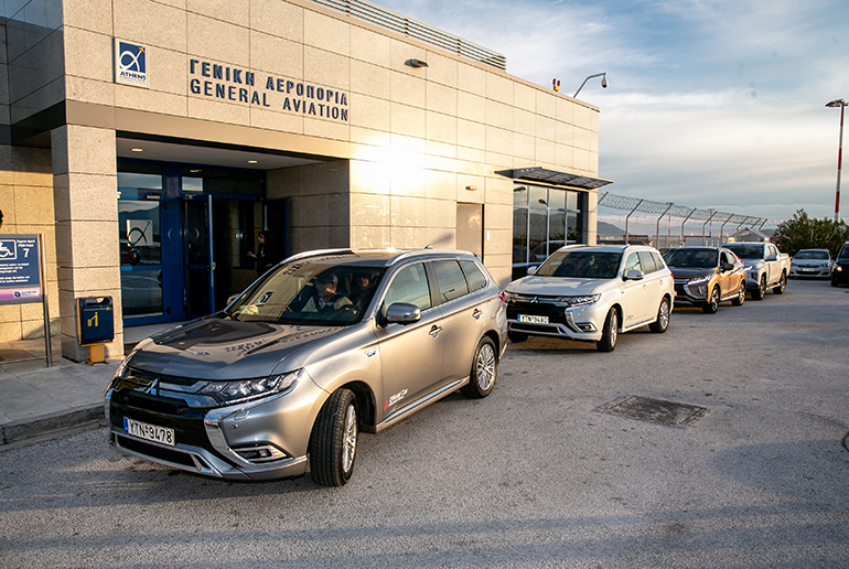 Ο Όμιλος Σαρακάκη διέθσε πλήθος οχημάτων Mitsubishi για τους διάσημους καλεσμένους από το Hollywood και τους συνεργάτες τους 