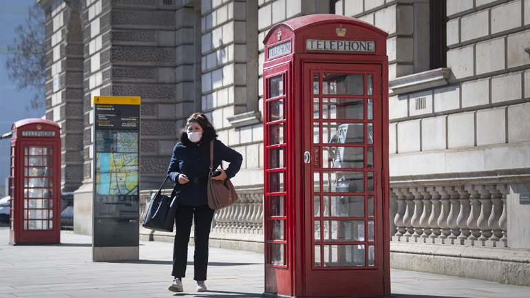 Covid-19: Στους 465 οι νεκροί στη Βρετανία
