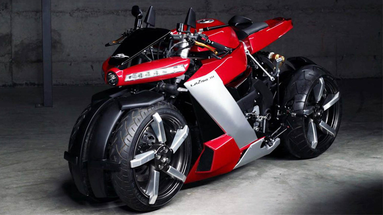 Lazareth LM410: Τέσσερις τροχοί και ένα Yamaha R1 εντός
