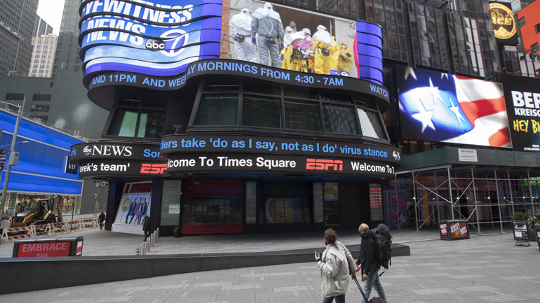 ΗΠΑ-Covid-19: Ξεπέρασαν τα 100.000 τα επιβεβαιωμένα κρούσματα