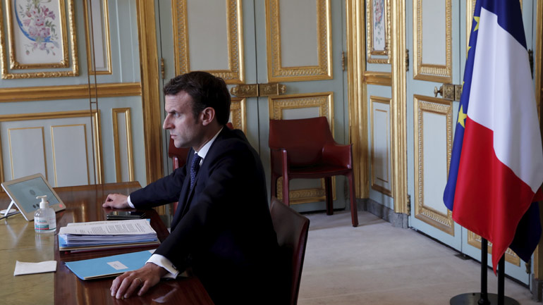Μακρόν: Μαζί με άλλες χώρες, προετοιμάζουμε για τις επόμενες ημέρες μια νέα σημαντική πρωτοβουλία