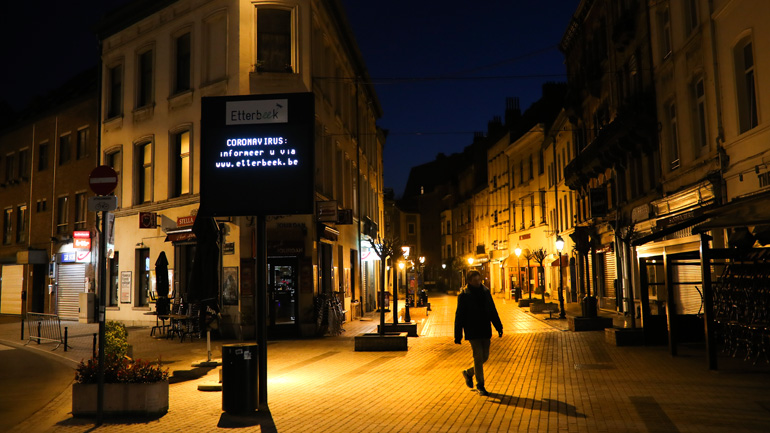 Το Βέλγιο παρατείνει το διάστημα της απαγόρευσης κυκλοφορίας έως τις 18 Απριλίου