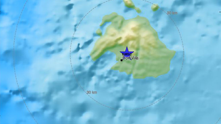 Σεισμός 5,9 Ρίχτερ στο Βανουάτου