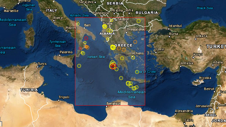 Σεισμός 4,5 Ρίχτερ στη Ζάκυνθο Σεισμός 4,5 Ρίχτερ στη Ζάκυνθο