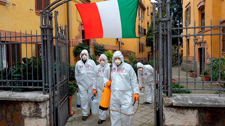 Ιταλία: Στη Νάπολη ξεκίνησαν κατ΄οίκον τεστ ανίχνευσης του κορωνοϊού