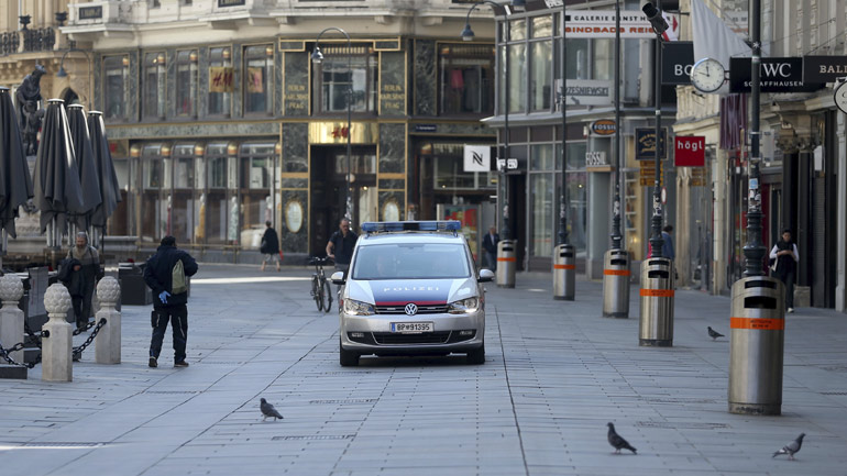 Αυστρία: Σε 8.536 ανέρχονται τα επιβεβαιωμένα κρούσματα κορωνοϊού – 86 θάνατοι
