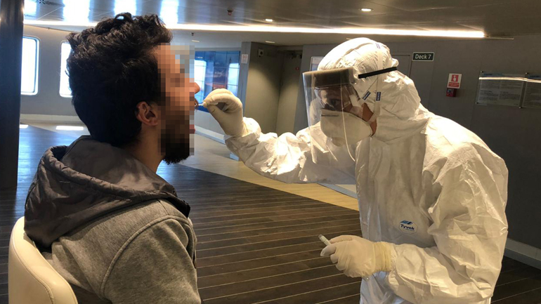 Έλεγχος και Ιχνηλάτηση επαφών από κλιμάκιο του ΕΟΔΥ στο πλοίο “Ελευθέριος Βενιζέλος”