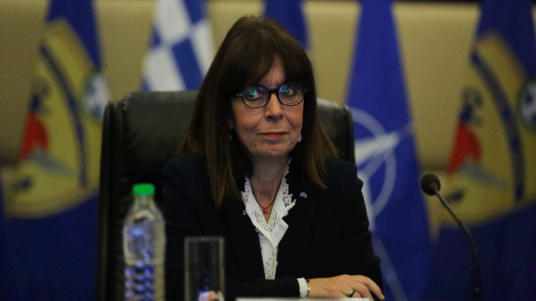 Η Κατερίνα Σακελλαροπούλου θα καταθέσει το ήμισυ του μισθού της για τους επόμενους δύο μήνες 