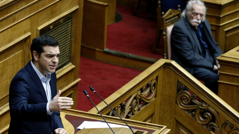 Τσίπρας για τον Γλέζο: «Θα μείνει στην αιωνιότητα ως ένα σύμβολο αγωνιστή» Τσίπρας για τον Γλέζο: «Θα μείνει στην αιωνιότητα ως ένα σύμβολο αγωνιστή»