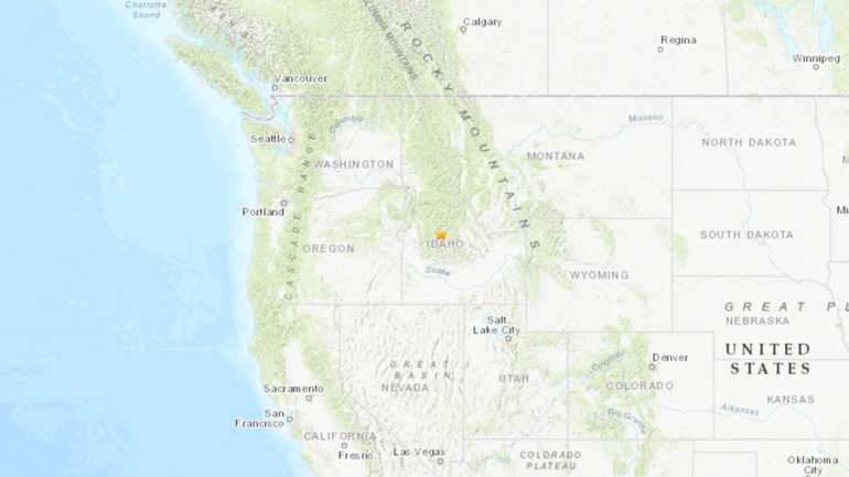 Σεισμική δόνηση 6,5R στο Αϊντάχο