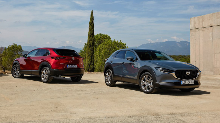 Από τα ομορφότερα αυτοκίνητα της αγοράς τα Mazda CX-30 και MX-30