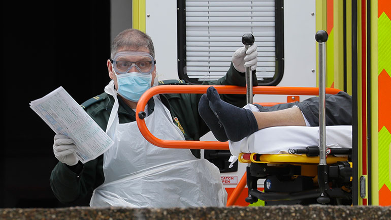 Βρετανία: Στους 563 οι νεκροί από τον νέο κορωνοϊό σε μία ημέρα