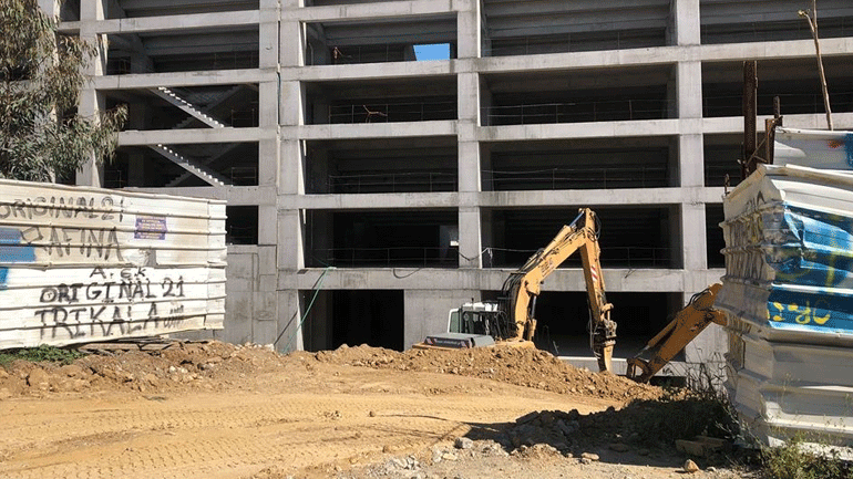 ΑΕΚ: Σε φουλ ρυθμούς οι εργασίες για την υπογειοποίηση