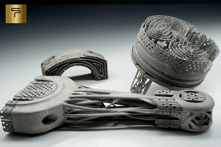 Μπιέλες από τιτάνιο που φτιάχνονται σε εκτυπωτή 3D