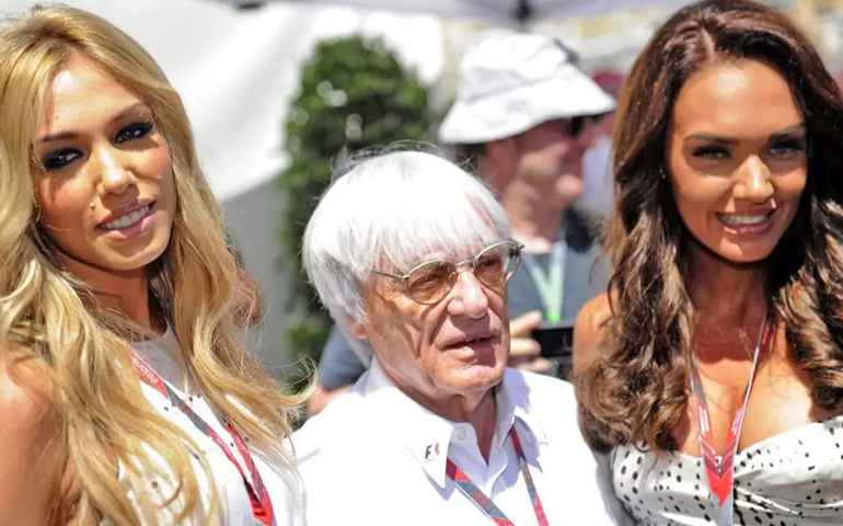 Με τις δύο πανέμορφες κόρες του, Tamara και Petra