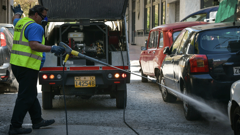 Έργα σε όλα τα δημοτικά διαμερίσματα υλοποιεί ο Δήμος Αθηναίων