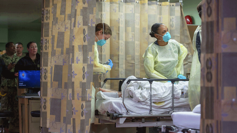 Στις 3.600 νοσοκομειακές κλίνες οι ανάγκες νοσηλείας στην Ουάσιγκτον