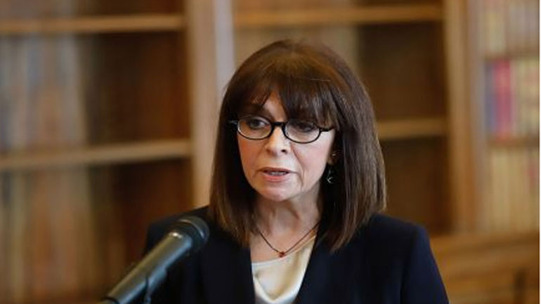 Κατερίνα Σακελλαροπούλου: Μήνυμα της ΠτΔ για το «Μένουμε Σπίτι»