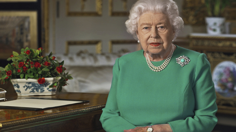 Iστορικό διάγγελμα της βασίλισσας Ελισάβετ για τον κορωνοϊό
