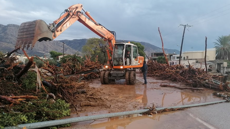 Σε κατάσταση έκτακτης ανάγκης Σκόπελος, Νότιο Πήλιο και Ζαγορά από τη σφοδρή κακοκαιρία