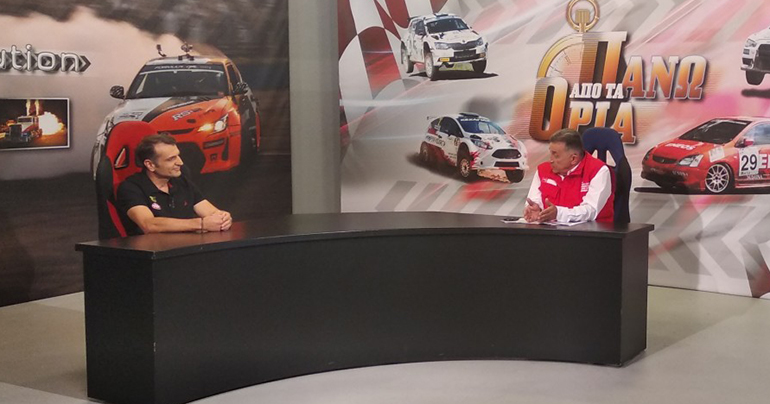 Σωκράτης Τσολακίδης (αριστερά) και Στράτος Φωτεινέλης