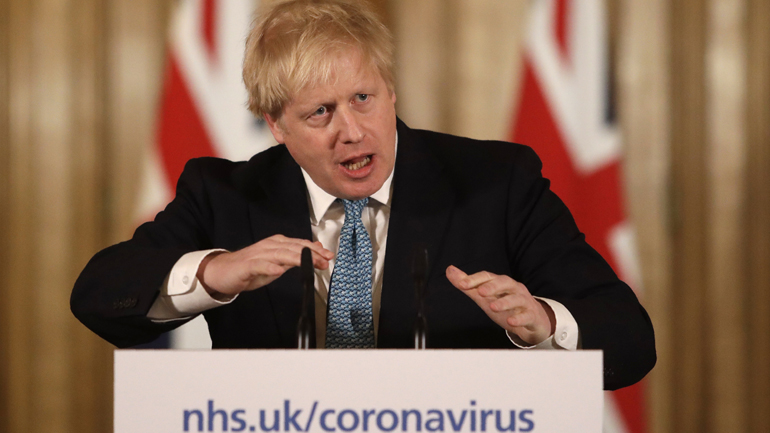 Μηνύματα συμπαράστασης στον Μπόρις Τζόνσον