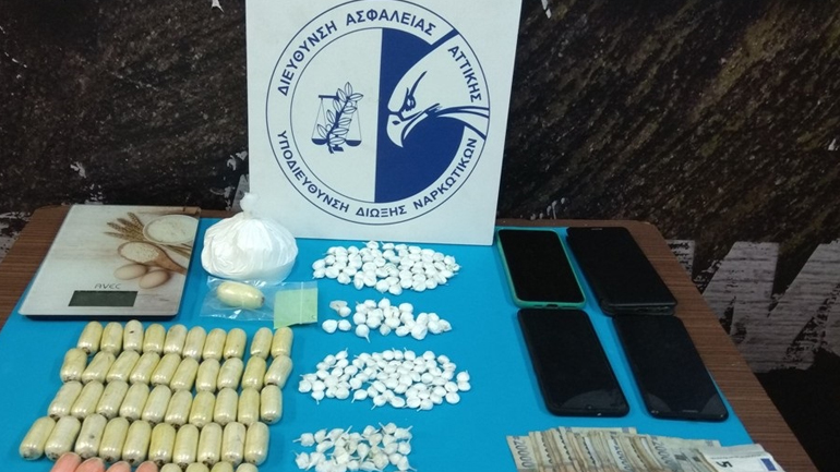 Δύο συλλήψεις για κατοχή και διακίνηση ναρκωτικών στην Αργυρούπολη