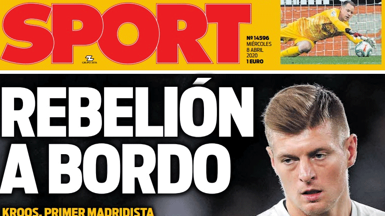 Sport: «Ανταρσία στη Ρεάλ για τις περικοπές μισθών»