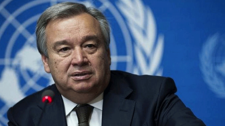 Έκκληση για ειρήνη στο σπίτι κάνει ο γγ του ΟΗΕ, Γκουτιέρες