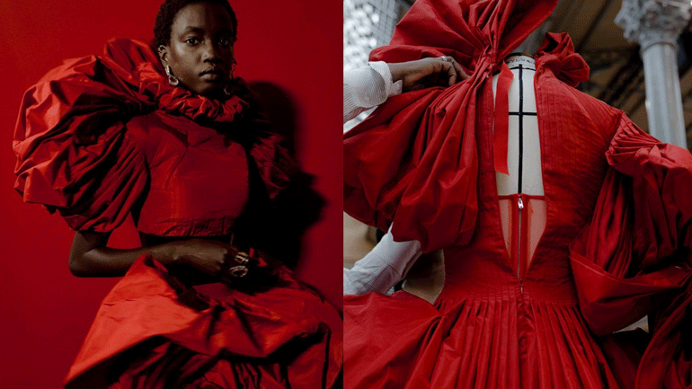 Ο οίκος Alexander McQueen ενθαρρύνει τη δημιουργικότητα στο σπίτι