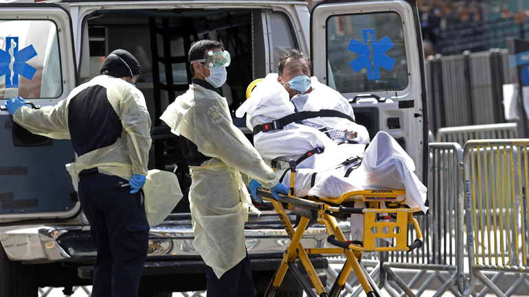 Νέο αρνητικό ρεκόρ θανάτων στη Νέα Υόρκη: 779 νεκροί σε 24 ώρες