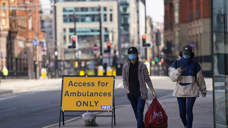 Ηνωμένο Βασίλειο: Στους 881 οι ασθενείς που κατέληξαν εξαιτίας του κορωνοϊού σε 24 ώρες