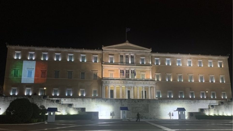 Ευχαριστίες του Ιταλικού Κοινοβουλίου προς τη Βουλή των Ελλήνων
