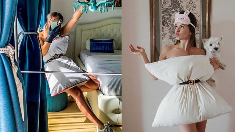 Pillow-dress: Το νέο challenge που κάνει θραύση στο Instagram!
