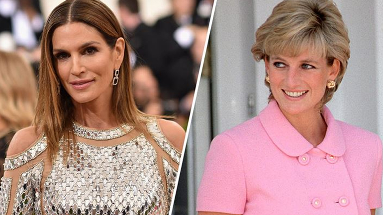 Η Cindy Crawford για τη γνωριμία της με την πριγκίπισσα Diana