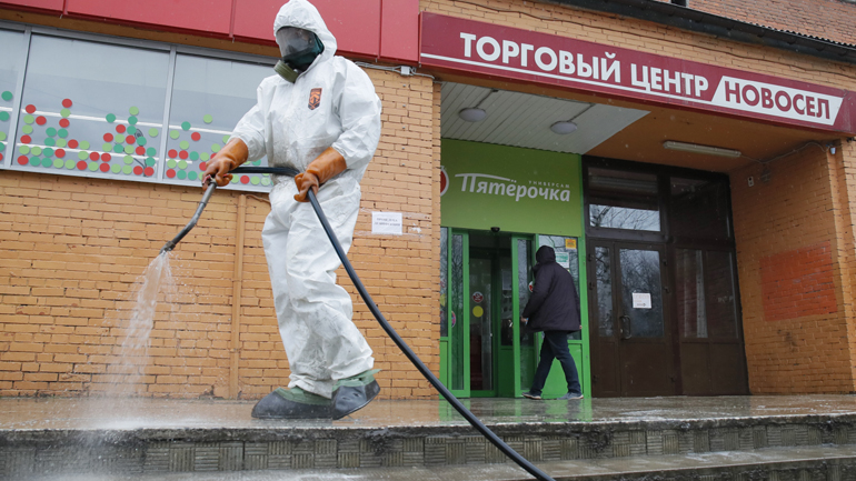 Ρωσία-Covid-19: Στους 76 οι νεκροί – Στα 10.131 τα κρούσματα