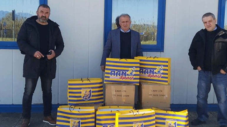 Προσφορά υγειονομικού υλικού στο Νοσοκομείο Αγρινίου από τον Παναιτωλικό