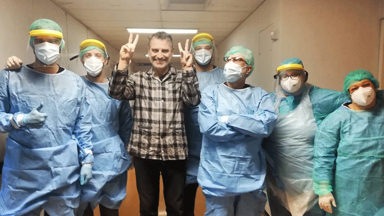 Βγήκε από το νοσοκομείο ο Σωτήρης Γεωργούντζος!