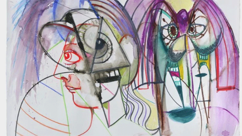 Ψηφιακή έκθεση: «Σχέδια για Απομακρυσμένες Φιγούρες» από τον George Condo