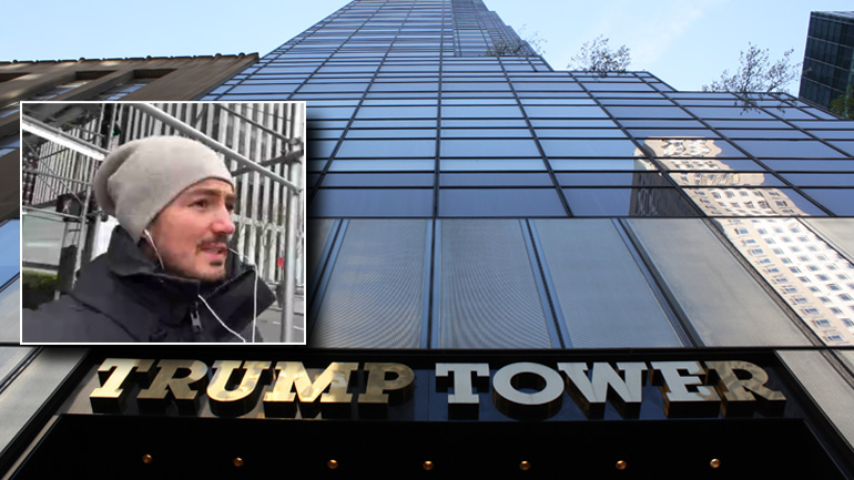 Ο Γιώργος Ψιψίκας στην έρημη πόλη και τους ουρανοξύστες – φαντάσματα  της Νέας Υόρκης