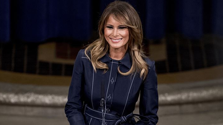 Melania Trump: Είναι το πρώτο μέλος στην οικογένεια που φόρεσε μάσκα για τον κορωνοϊό