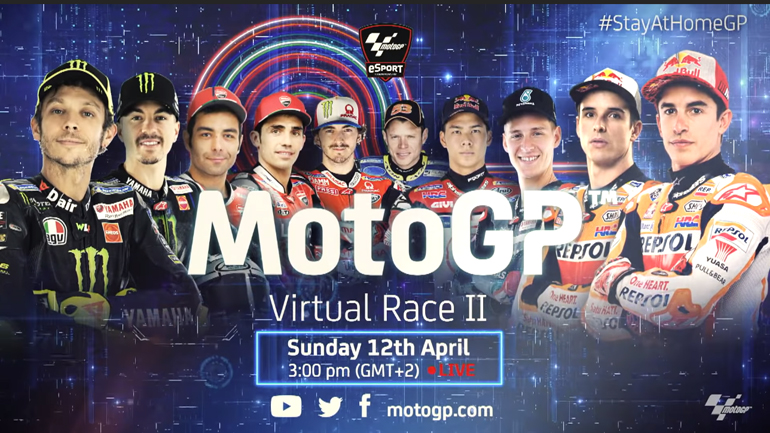 Virtual MotoGP 2020: Έρχεται άλλη μια Κυριακή αγώνα 