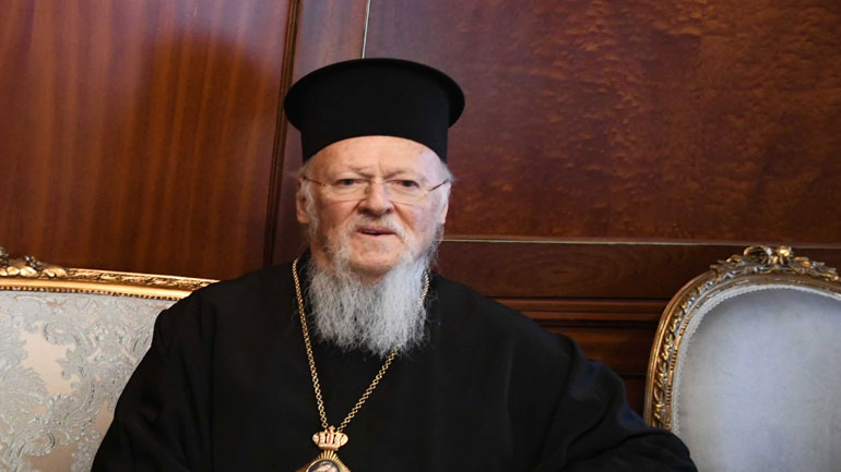 Βαρθολομαίος: Μένουμε στο σπίτι μας για να προφυλαχθούμε από τον φονικό ιό