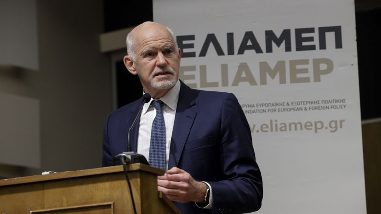 Έπαινοι Γ. Παπανδρέου για Σ. Τσιόδρα