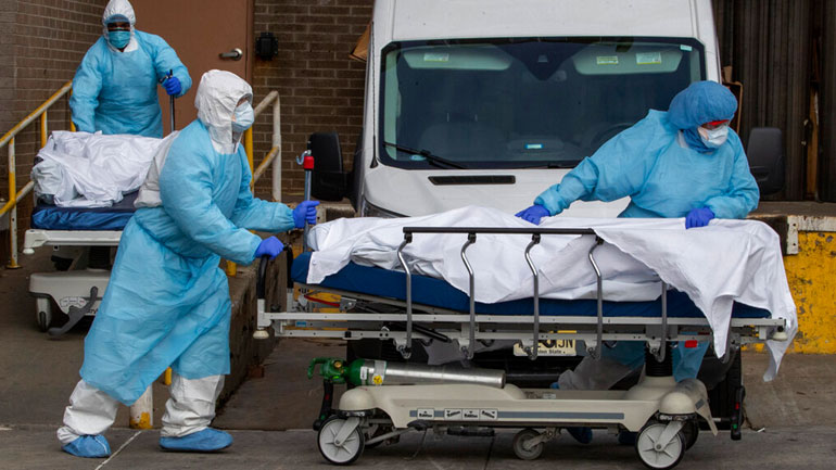 ΗΠΑ: Στους 19.500 οι νεκροί – Πάνω από μισό εκατομμύριο τα κρούσματα