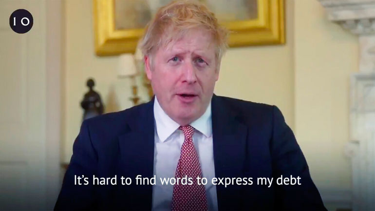 Βρετανία: To πρώτο μήνυμα του Μπόρις Τζόνσον