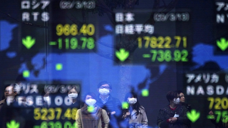 Πτωτικές τάσεις στο χρηματιστήριο του Τόκιο