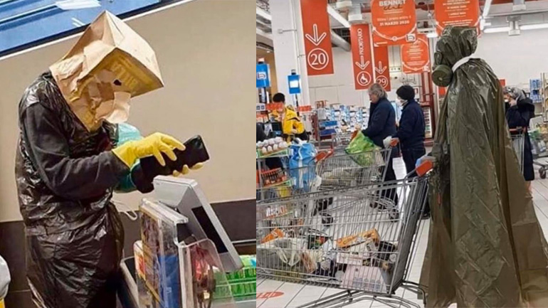 Αστείες φωτογραφίες κατά του Covid-19