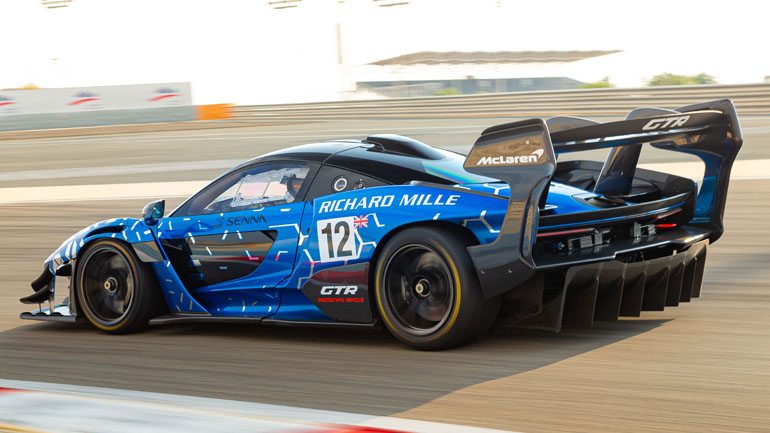 Η δύναμη που παράγει η πτέρυγα της McLaren Senna GTR είναι εξωπραγματική